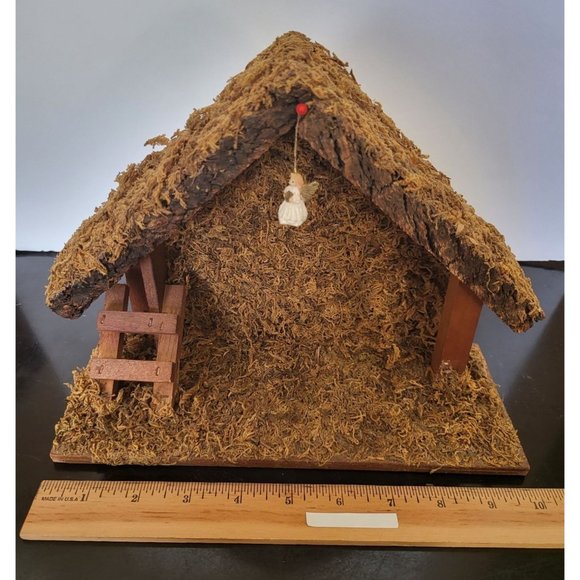 Vintage Christmas 7 Figure Nativity Set Handmade & Hand Painted - Picture 12 of 12